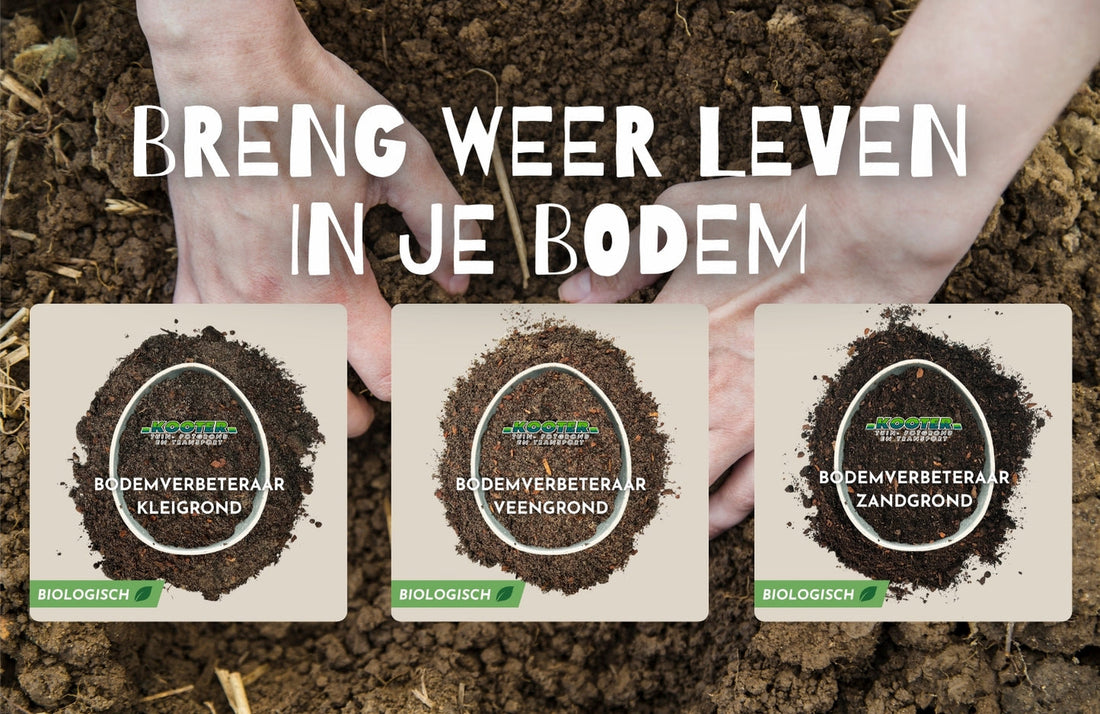 Zo kies je de juiste bodemverbeteraar voor jouw tuin