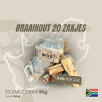 FIK Braaihout  20 zakjes