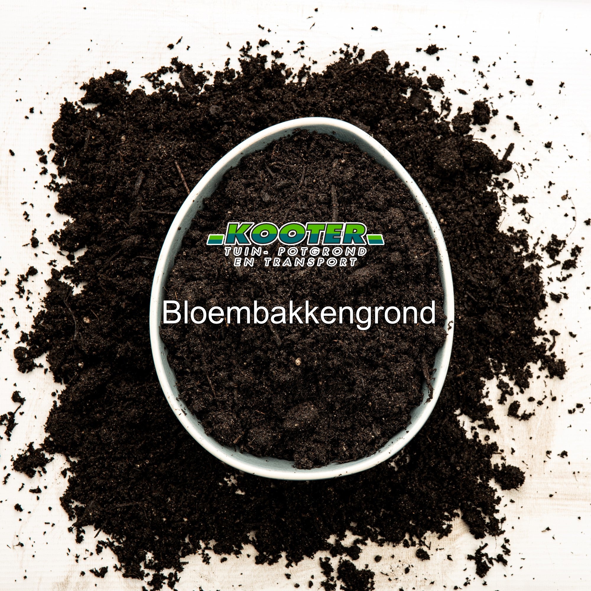 Bloembakken grond