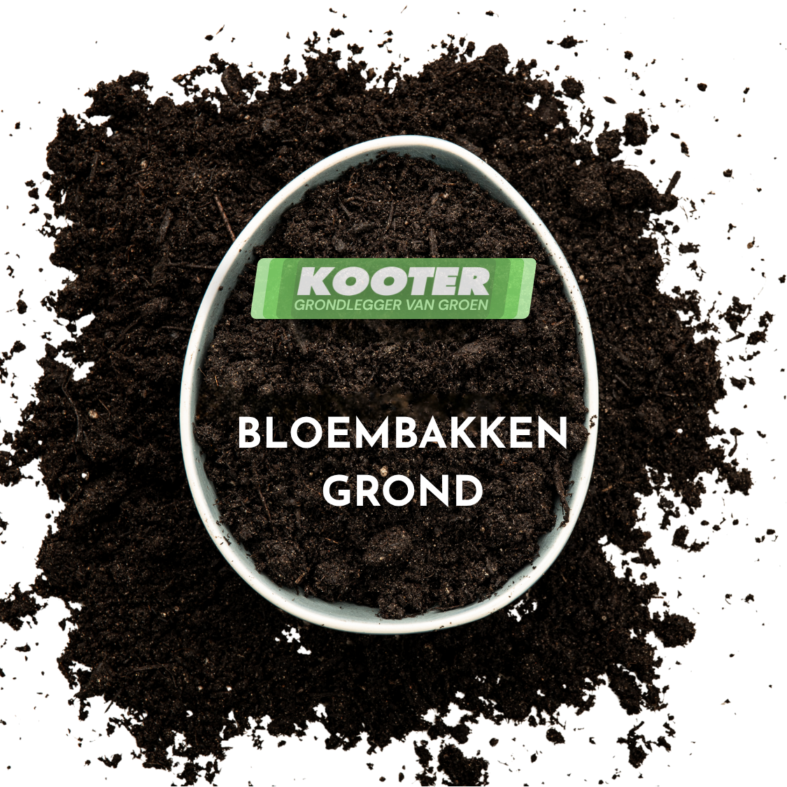 Bloembakken grond