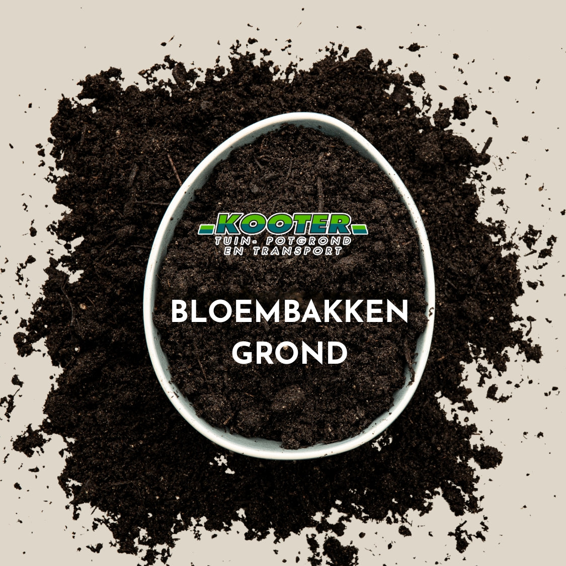 Bloembakken grond