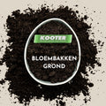Bloembakken grond