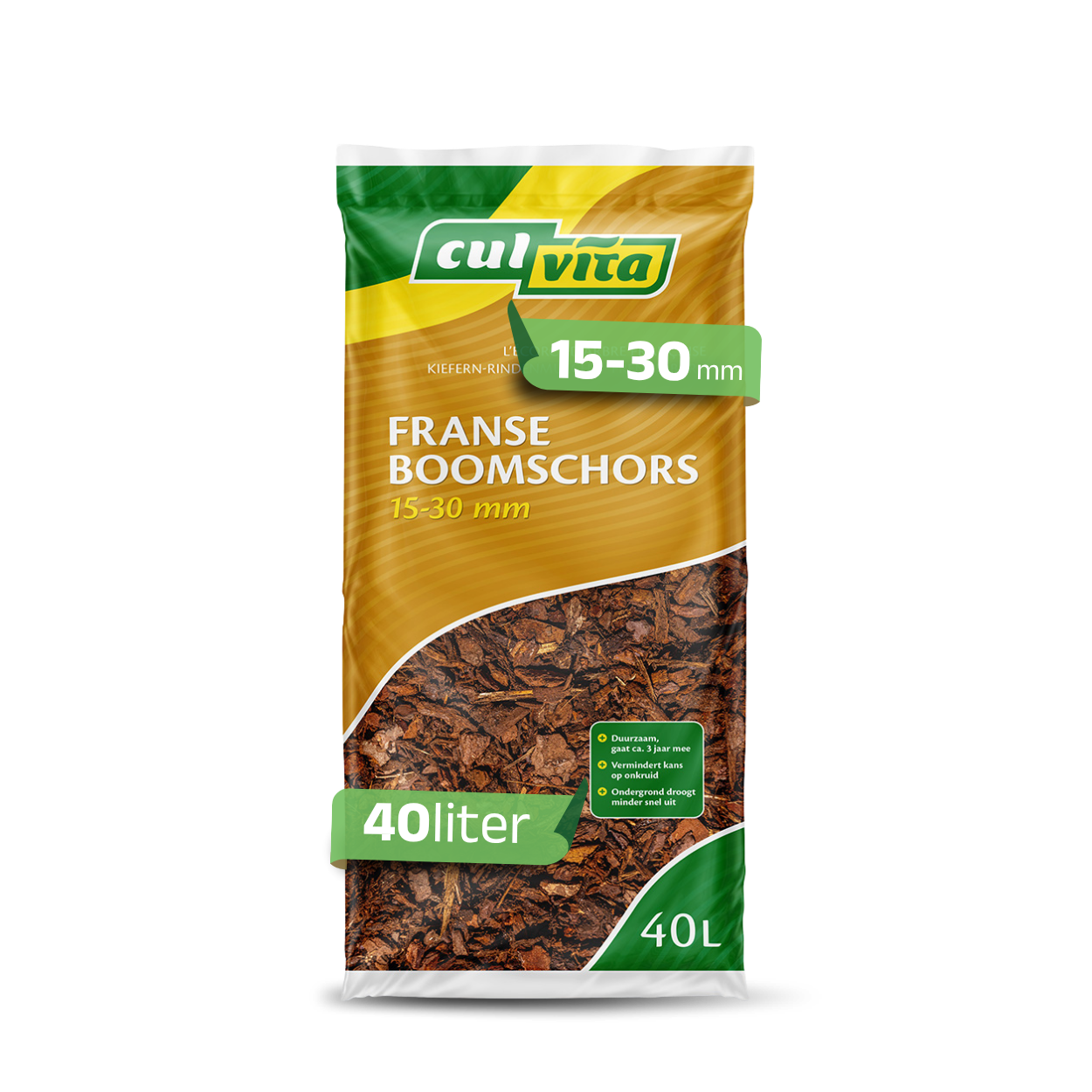 Culvita Franse Boomschors 15-30mm 40 liter