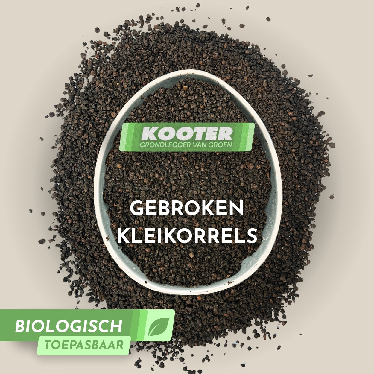 Gebroken kleikorrels