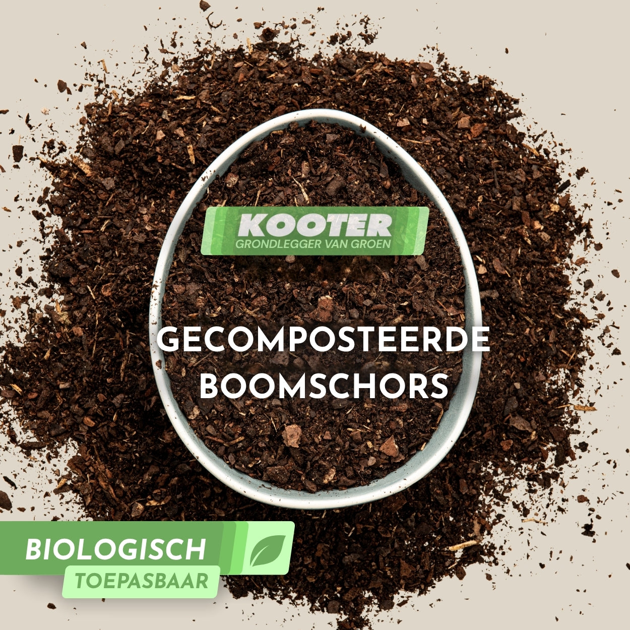 Gecomposteerde schors