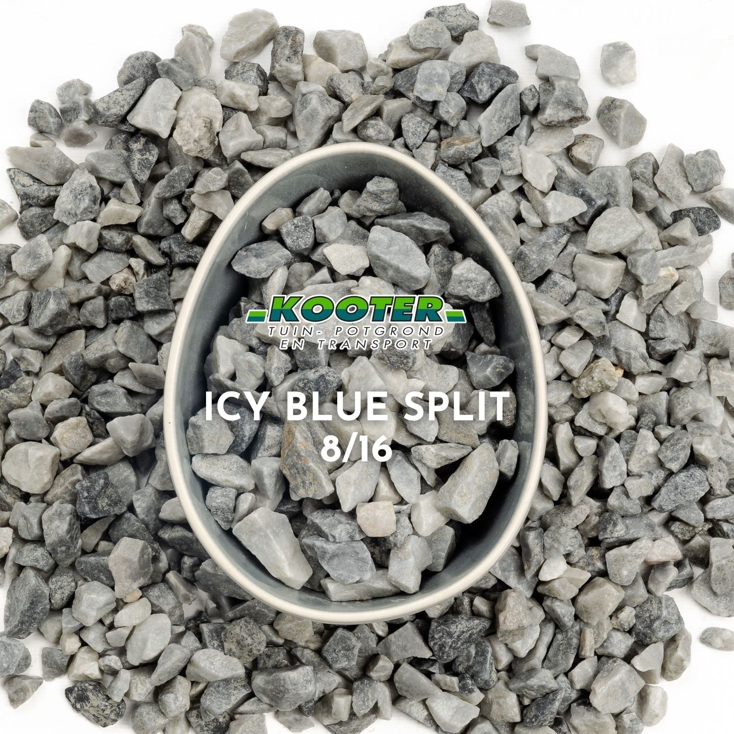 Icy blue Split 8/16 big bag