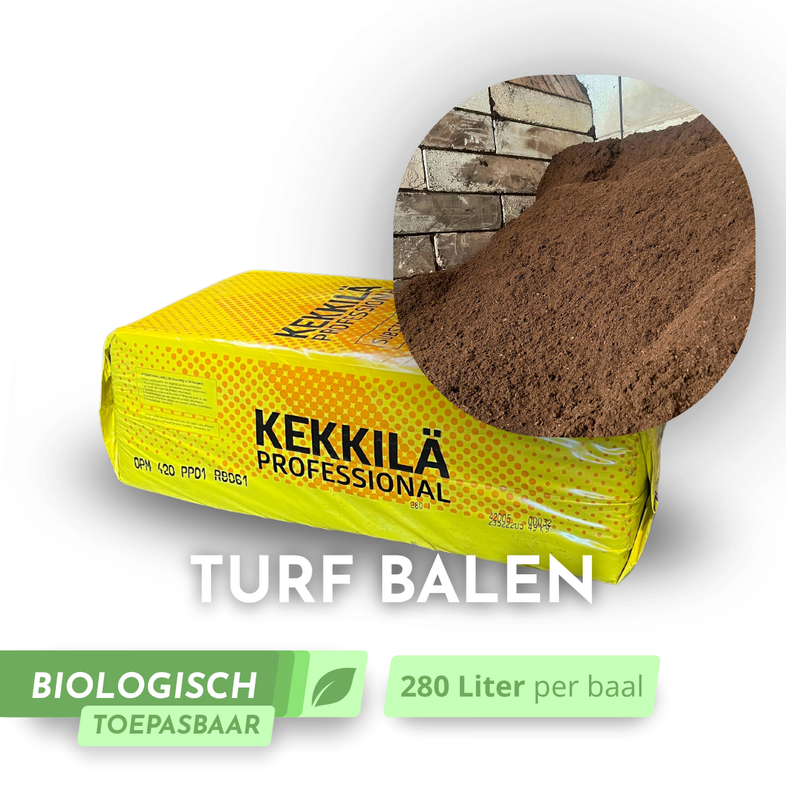 Kekkilä professional 280 liter baal