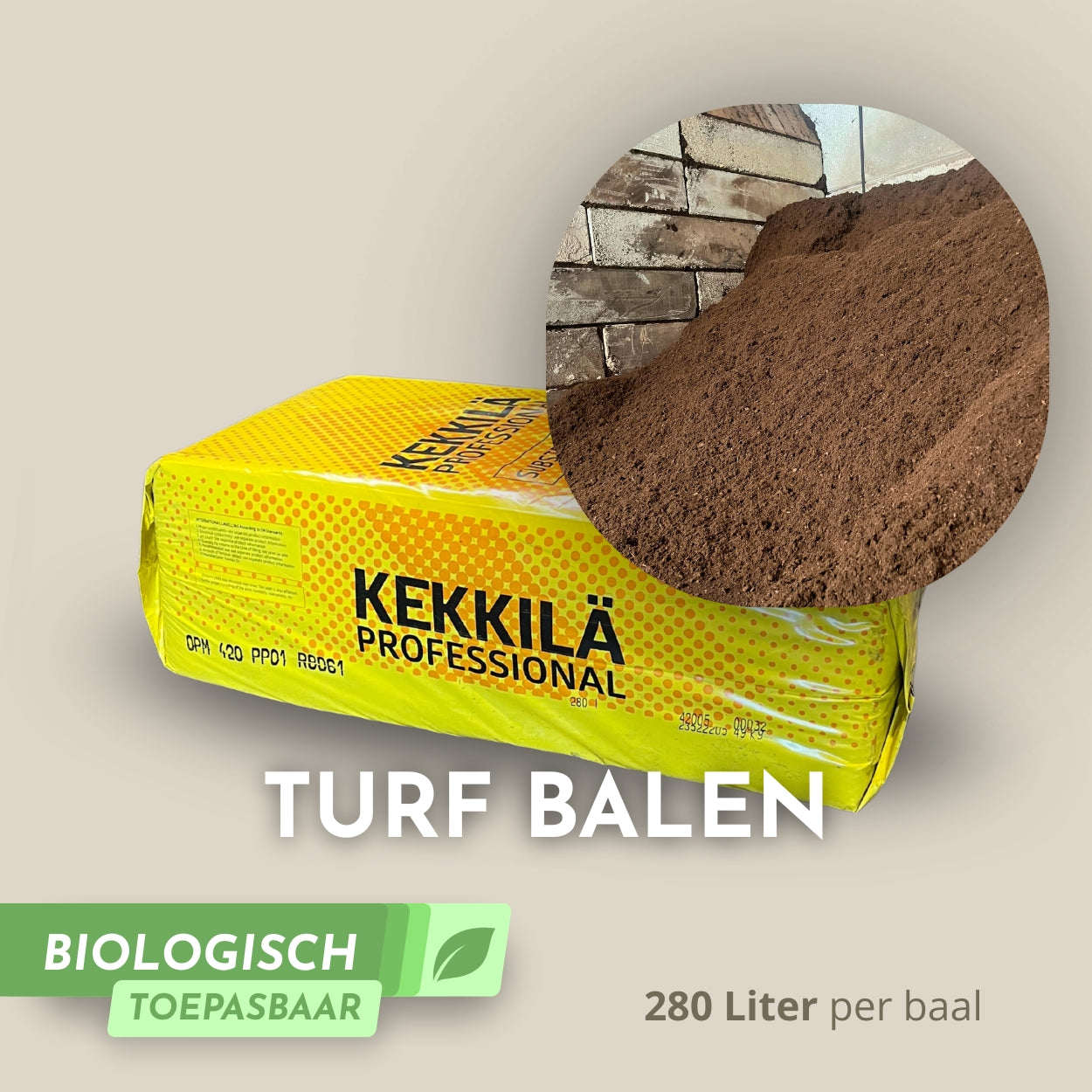 Kekkilä professional 280 liter baal