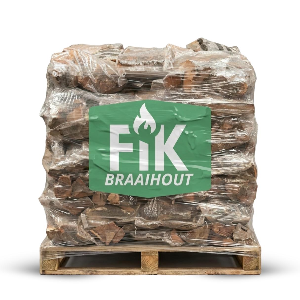 FIK Braaihout pallet 63 zakjes